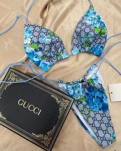 gucci brown bikini|Gucci swimsuit dhgate.